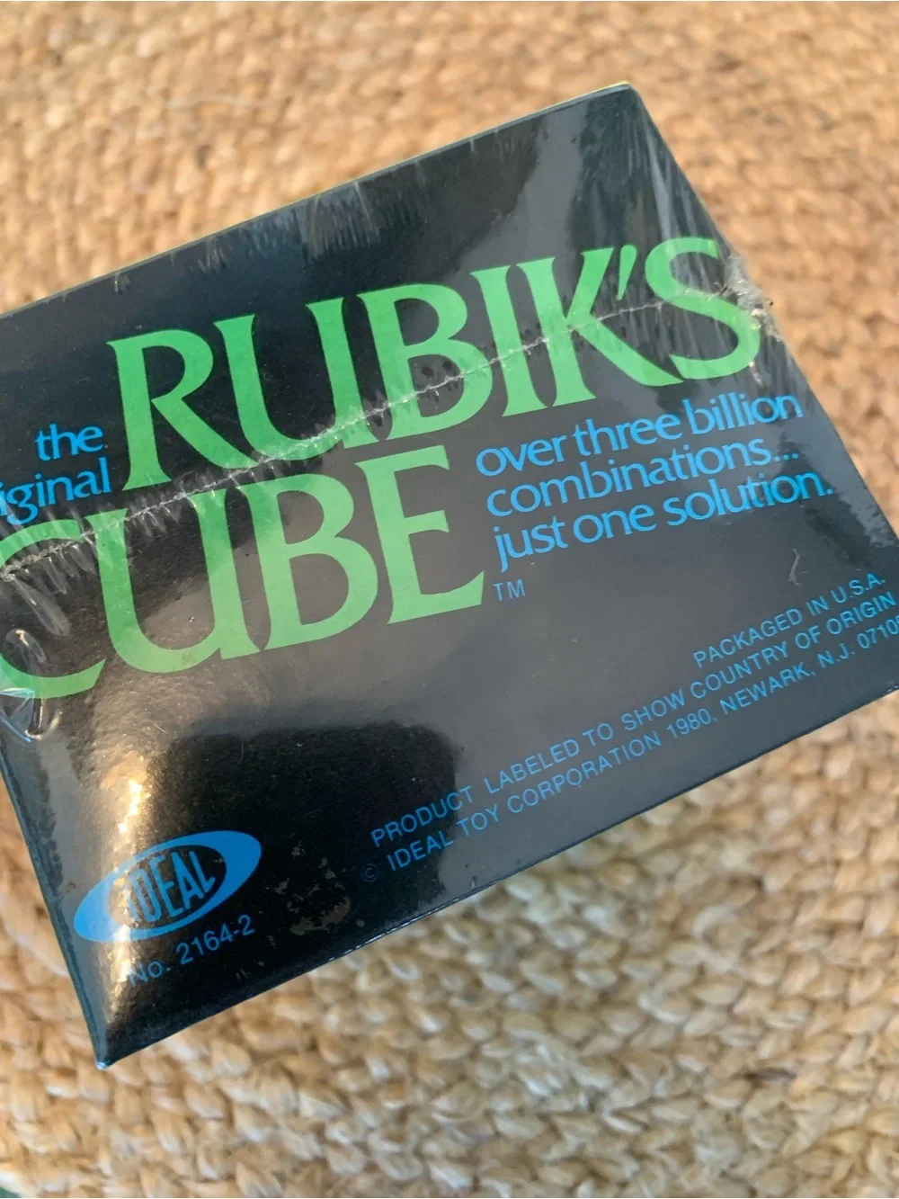 Vintage 1980 Original Rubik’s Cube # 2164-2 New In Box Learning Puzzle